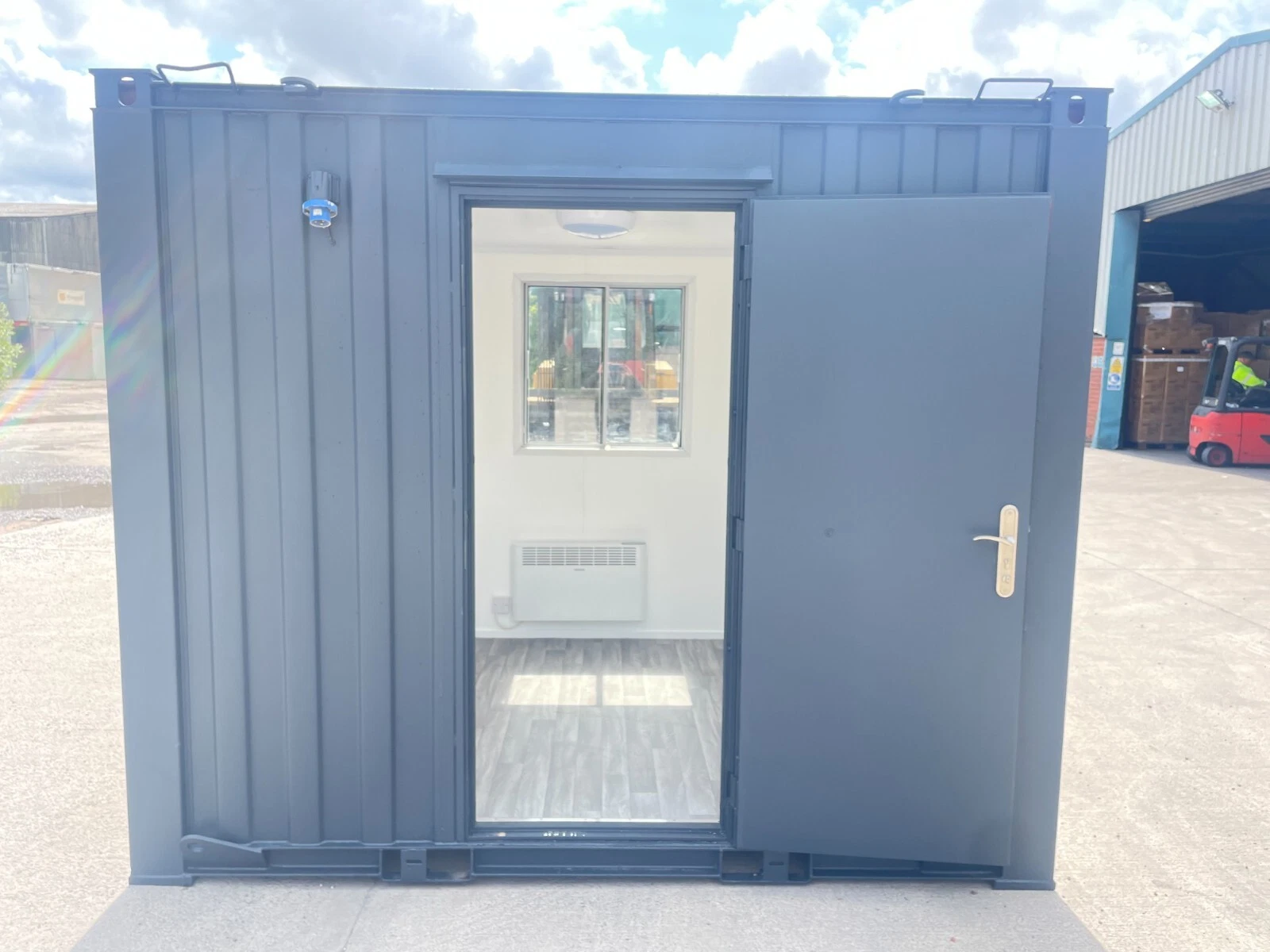10x8 ft Small Office Container, High Security - Image 2